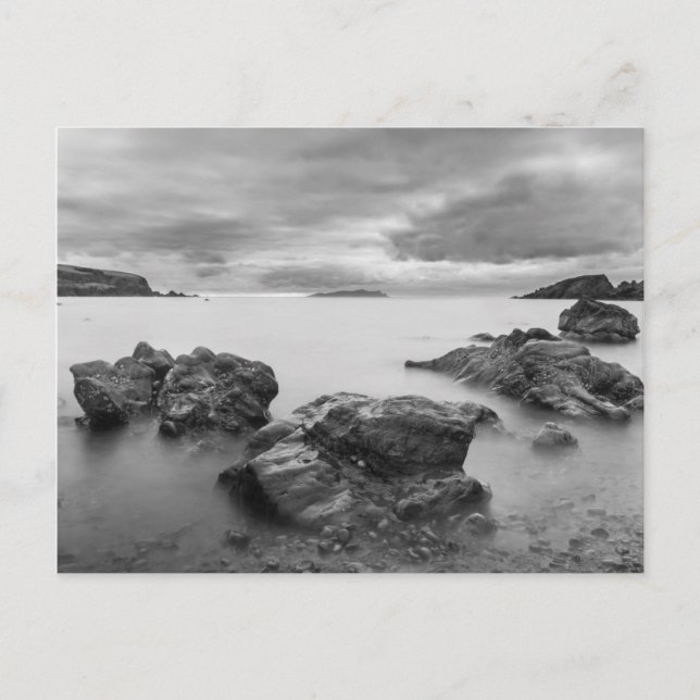 Carte Postale Paysage sur Shetland occidental (Devant)