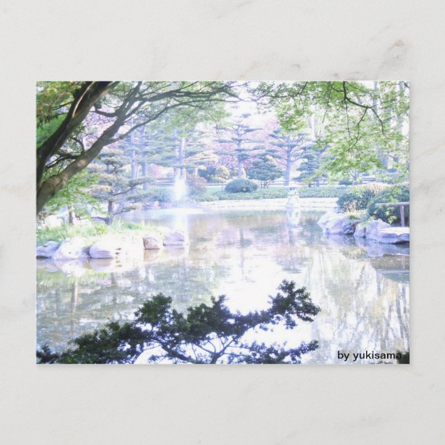 Carte postale - paysage suréclairé (Devant)