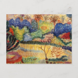 Carte Postale Paysage tahitien - Gauguin
