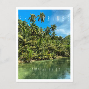 Carte Postale Paysage tropical, philippines, Kawasan falls Cas
