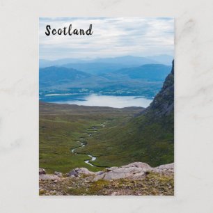 Carte Postale Paysage typique des Highlands écossais - Écosse