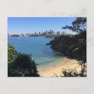 Carte Postale paysage urbain de la plage de Sydney