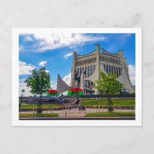 Carte Postale Paysage urbain de la ville de Grodno en Biélorussi