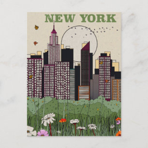 Carte Postale Paysage urbain de New York City
