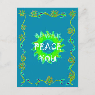 Carte Postale Peace Be with You Art Print