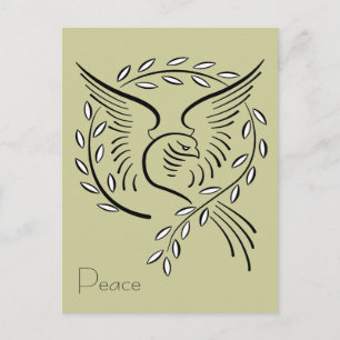 Carte postale Peace Dove