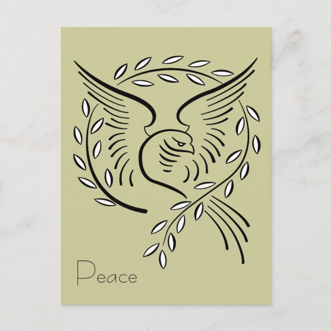 Carte postale Peace Dove (Devant)