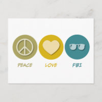 Peace Love FBI