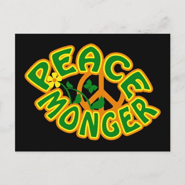 Carte postale Peace Monger (Devant)