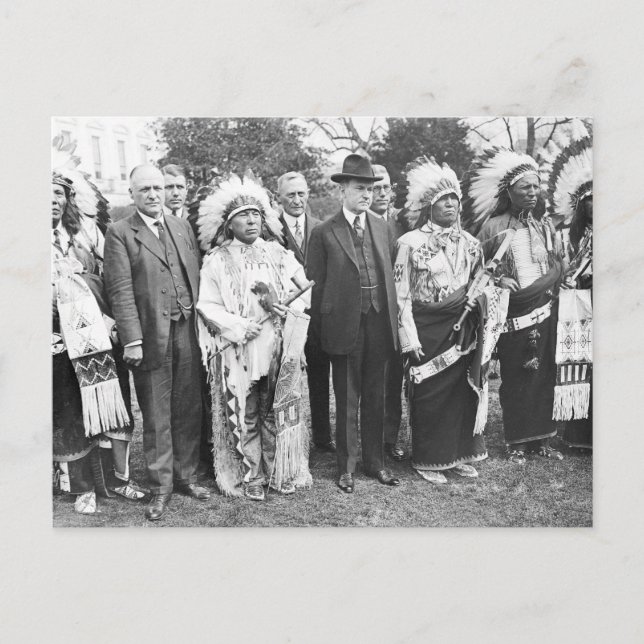 Carte Postale Peace Pipe, 1905 (Devant)