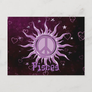 Carte Postale Peace Sun