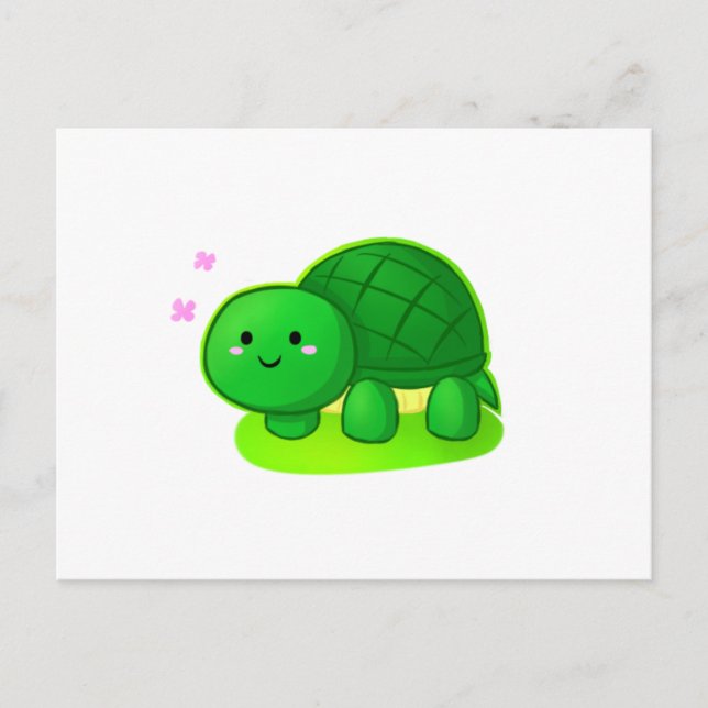 Carte Postale Peaceful Turtle (Devant)