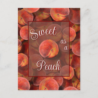 Carte postale Peach