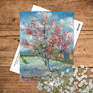 Carte Postale Peach Trees roses Vincent van Gogh