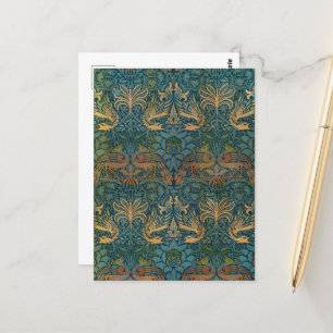 Carte Postale Peacock and Dragon, 1878, par William Morris