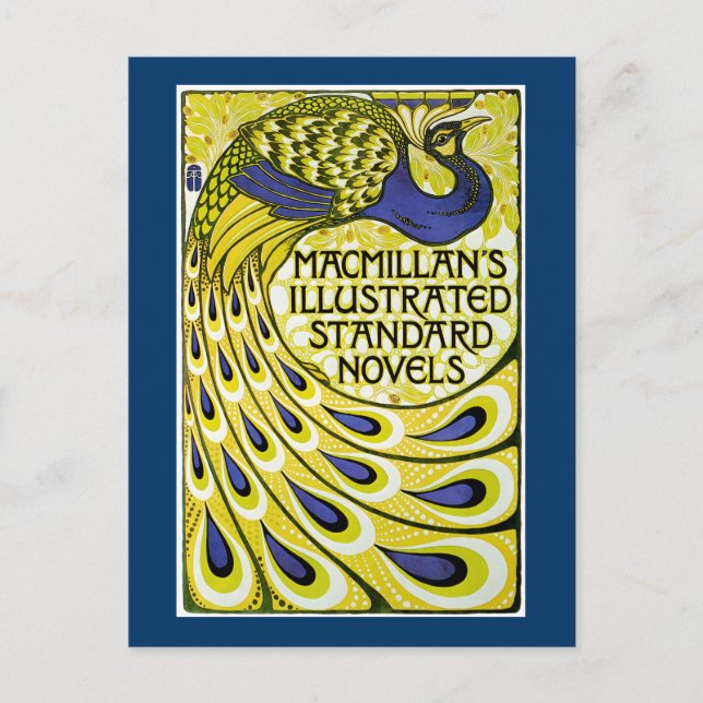 Carte Postale Peacock Edition, Illustraded de MacMillan (Devant)