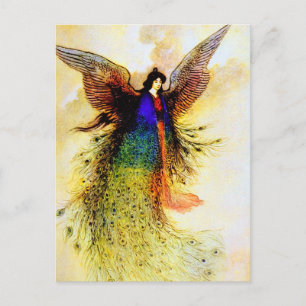 Carte postale Peacock Fairy