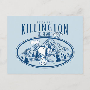 Carte Postale Peanuts   Killington Ski Resort Vermont