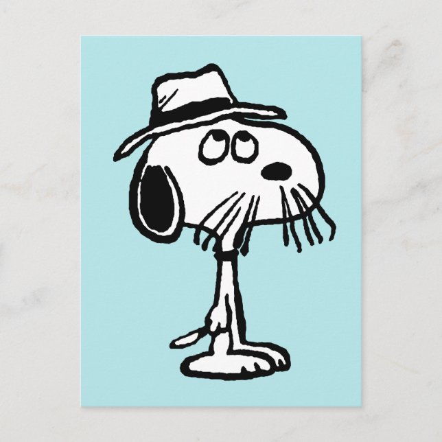 Carte Postale Peanuts | Le frère de Snoopy Spike (Devant)
