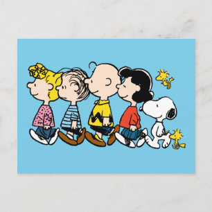 Carte Postale Peanuts   Le Gang