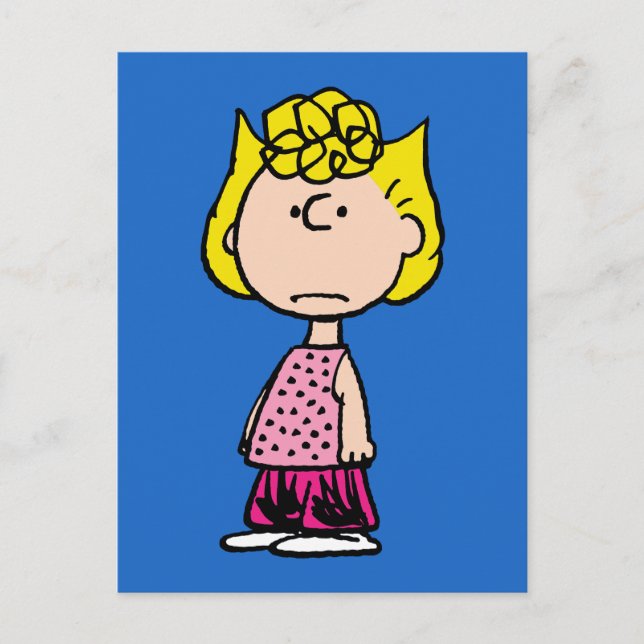 Carte Postale Peanuts | Sally Brown (Devant)