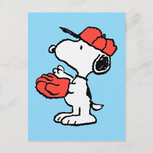 Carte Postale Peanuts   Snoopy qui fait la prise