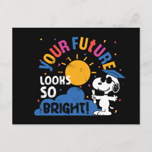 Carte Postale Peanuts Snoopy Votre avenir est si brillant