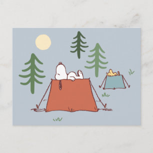 Carte Postale Peanuts   Snoopy & Woodstock