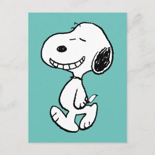 Carte Postale Peanuts   Sourire de Snoopy