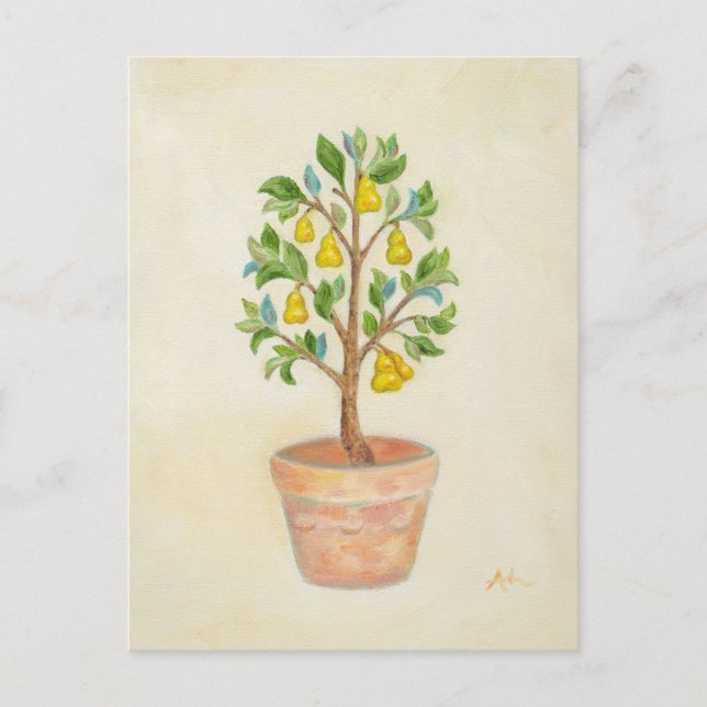 Carte postale Pear Tree (Devant)