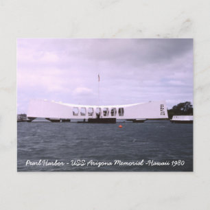 Carte Postale Pearl Harbour USS Arizona Memorial Hawaii
