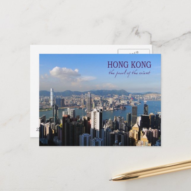 Carte Postale Pearl of the Orient Travel Post Card (Devant/Arrière en situation)