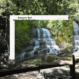 Carte Postale Pearson's Falls Blue Ridge Mountains NC Phote