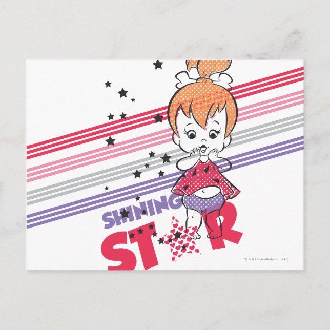 Carte Postale PEBBLES™ Shining Stars (Devant)