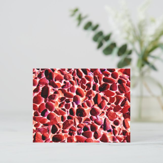 CARTE POSTALE PEBLES DE PLAGE (Debout devant)