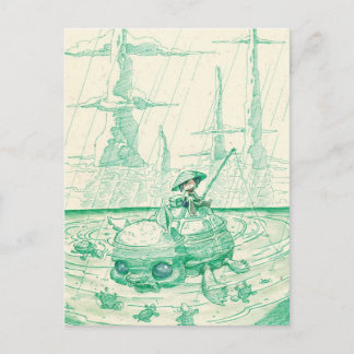 Carte Postale pêche