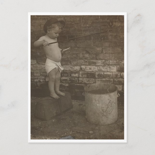 Carte Postale Pêche À La Baleine (Devant)