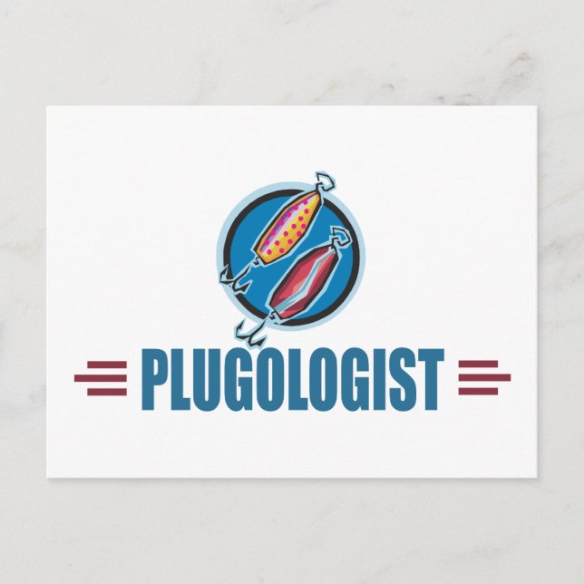 Carte Postale Pêche à la boule humoristique (Devant)