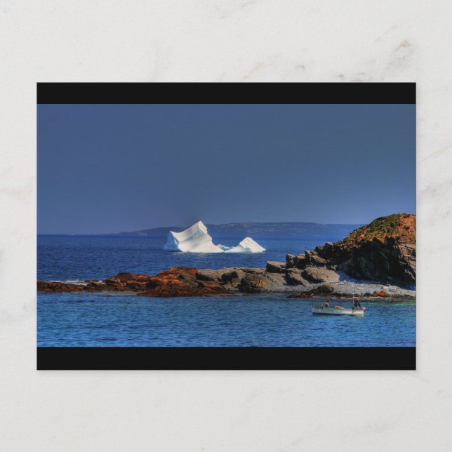 Carte Postale Pêche au homard (Devant)