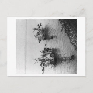 Carte Postale Pêche dans Grand Canal en Chine de Soo-chow