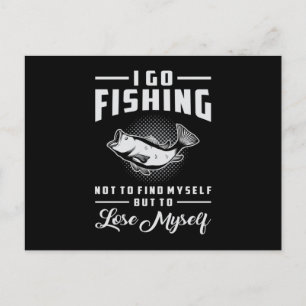 Carte Postale Pêche Poisson Amour Pêche Rod Pêcheur Drôle Cadeau