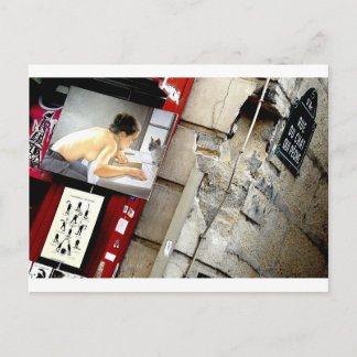 Carte Postale Pêche Rue Chat - Paris