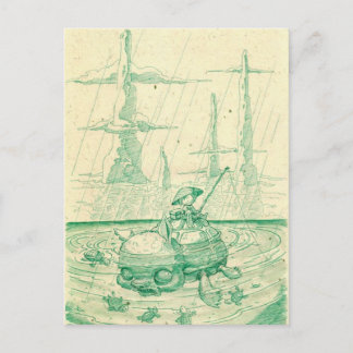 Carte Postale Pêche Snappy