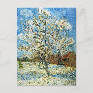 Carte Postale Pêcher les arbres en fleurs Vincent Van Gogh