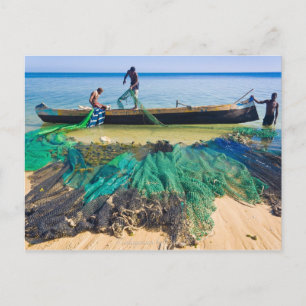 Carte Postale Pêcheurs Vezo