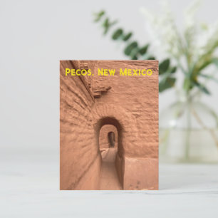 Carte Postale Pecos Nouveau Mexique Ruines Pueblo