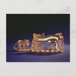 Carte Postale Pectoral au pilier Djed et pectoral à l'œil oudjat