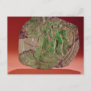 Carte Postale Pectorale d'un roi du site de Tikal, Guatemala