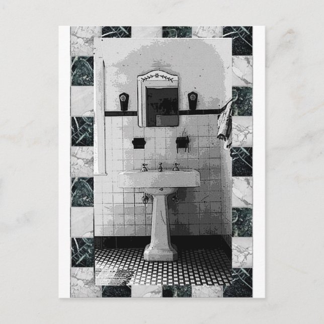 Carte Postale PEDESTAL SINK TESSA 1.jpg (Devant)