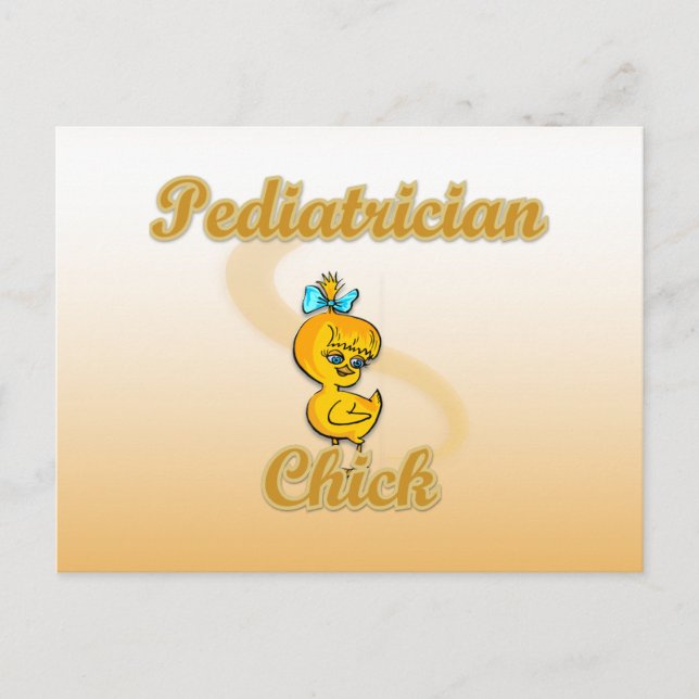 Carte Postale Pédiatre Chick (Devant)